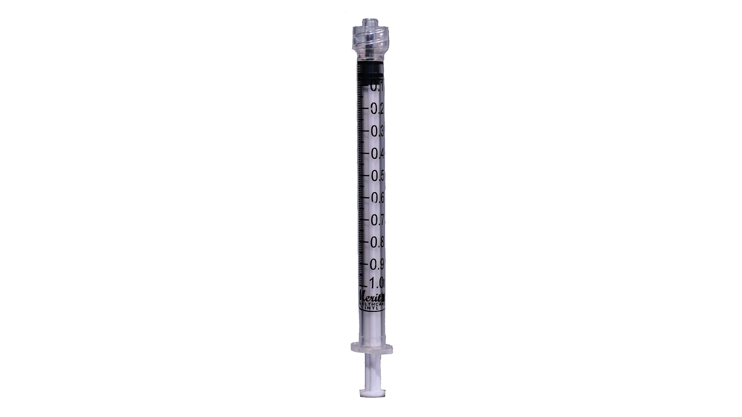 1 mL Insulin Syringe, U-100 Luer Slip Tip with Detachable Needle