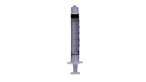 3mL Blister Pack Luer Lock Tip (3cc Syringe) Box/100 # Medigrative