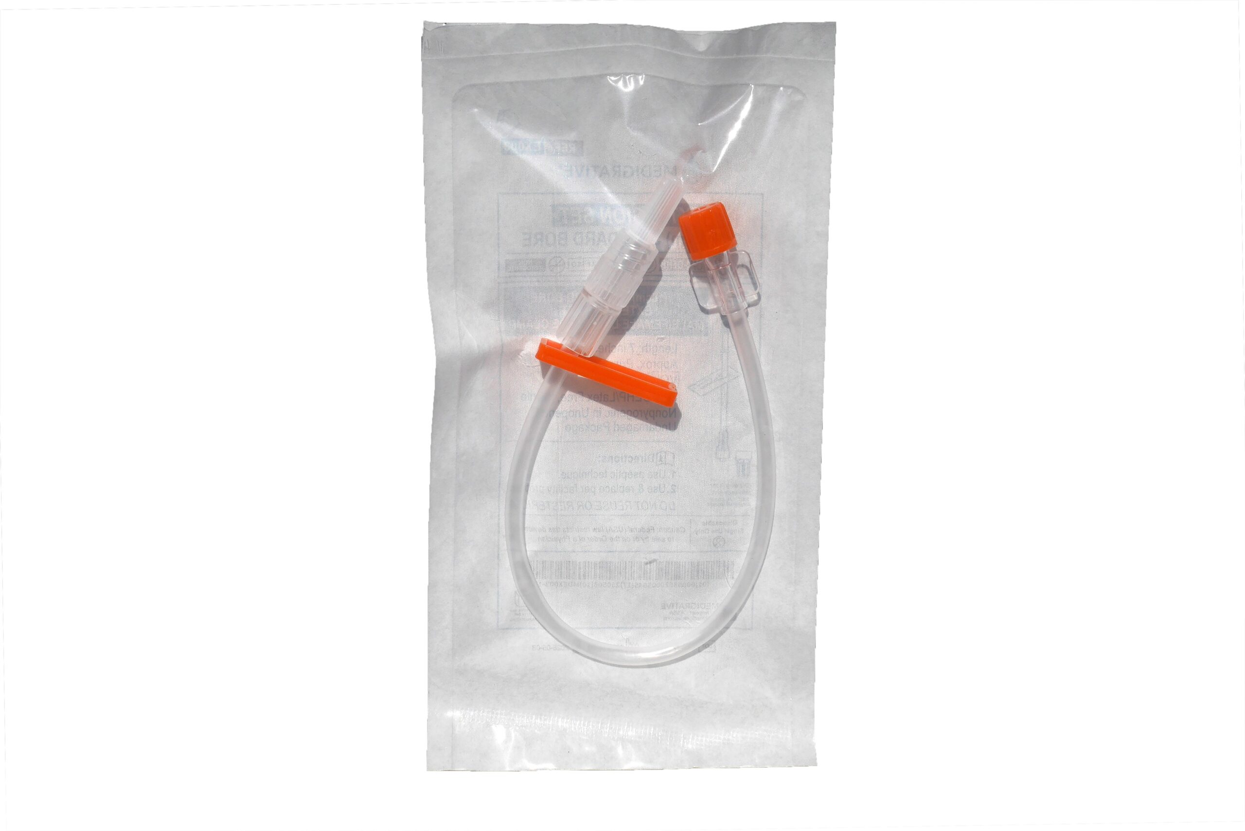 MEDIGRATIVE EX003, REGULAR BORE EXTENSION SET, FEMALE LL, ON/OFF RED SLIDE CLAMP,  7”, 50 BX - Image 2