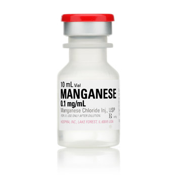 Manganese Chloride Injection USP, Preservative Free 0.1 mg / mL 10 mL