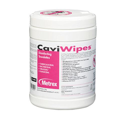 CaviWipes Disinfecting / Cleaning Wipes # 13-1100 160/Canister