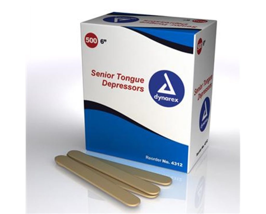 Tongue Depressor NonSterile 6 Inch Merit Pharmaceutical