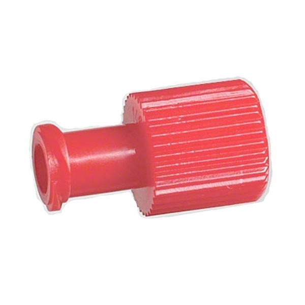 Red Cap Luer Cap Dual Function Red Cap with Male and Female End