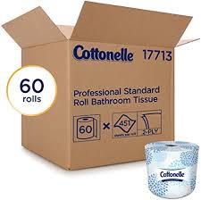 Cottonelle Professional Bathroom Tissue – Toilet Paper – Case 60 Rolls # 17713