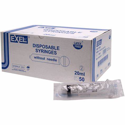 Luer-Lock Disposable Syringes With Needle