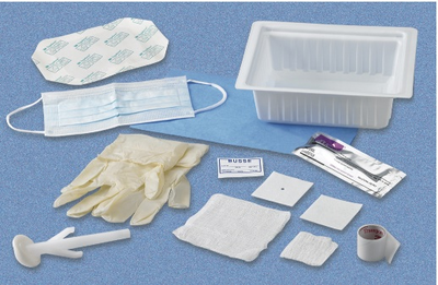 Central Line Tray With ChloraPrep One-Step Applicator # 835 – CASE/30 Trays
