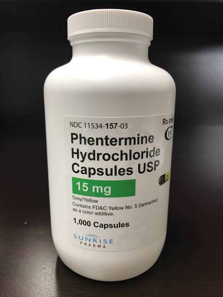 Phentermine hcl 15mg capsules