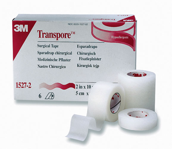 3M Transpore Surgical Tape - 1/2 x 10 yds