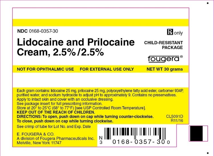 Lidocaine/Prilocaine (Generic EMLA) 2.5, 30GM Merit Pharmaceutical