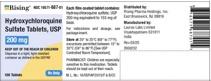 Hydroxychloroquine (Plaquenil) Tab 200mg, 100/Bottle