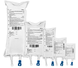 CODAN/FRESENIUS 1000ML, 0.9% SODIUM CHLORIDE INJ, USP, FREEFLEX BAG, 10/CS # FKNS1000
