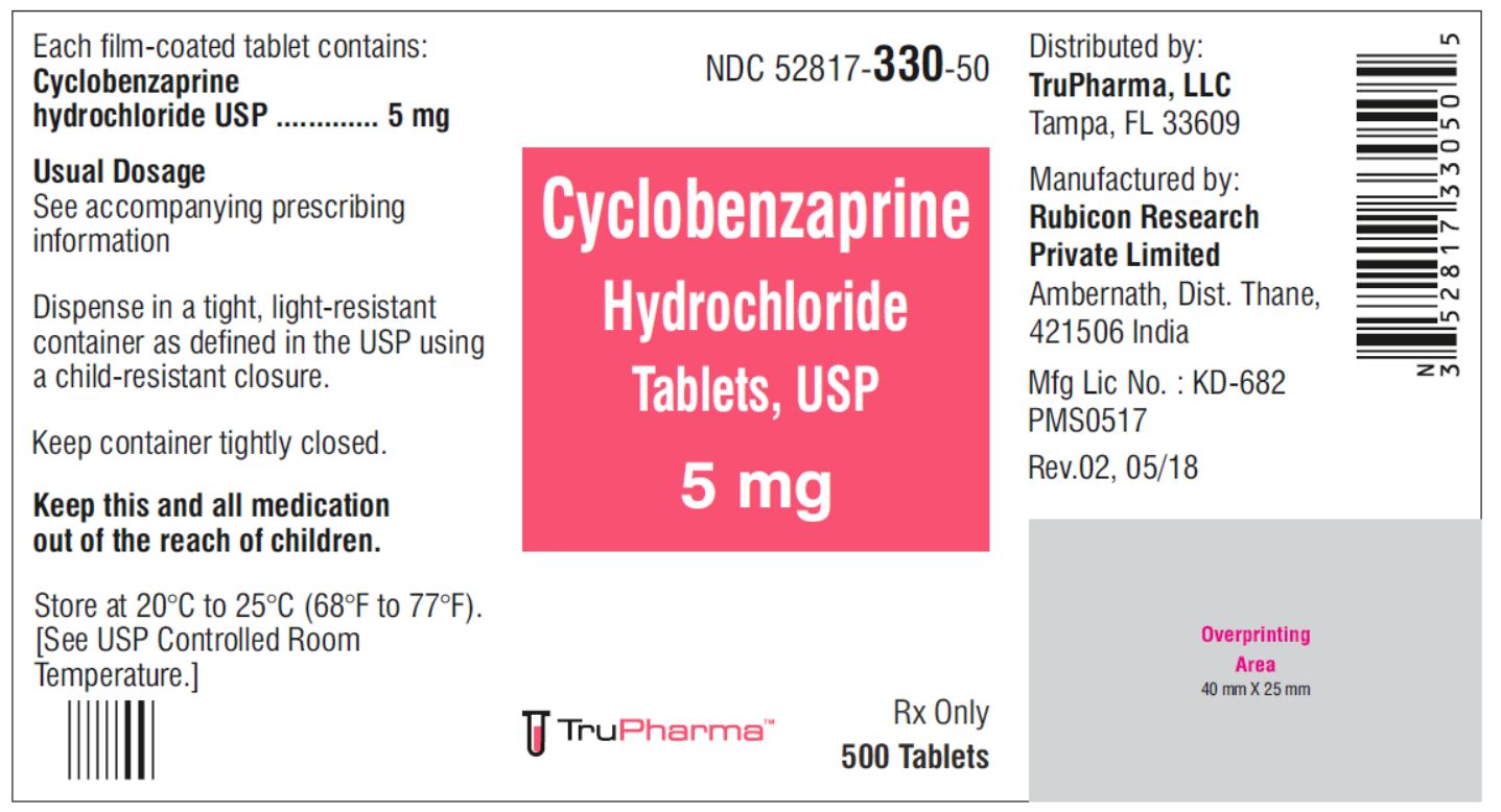 Cyclobenzaprine Tablet 5mg 500 Bottle