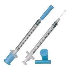 Exel Tuberculin Luer Slip With Detachable Needle 1cc 27G x 1/2″ 100/Box # 26040
