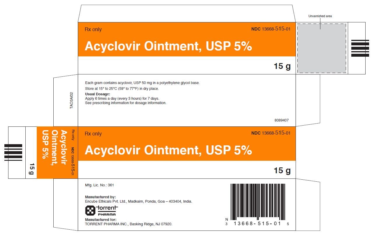 Acyclovir 5% Ointment 15 Gram Tube