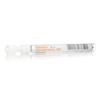 Naloxone Hydrochloride Injection, USP Brand Name Equivalent: Narcan Carpuject Luer Lock Glass Syringe (no needle) 1 x 10 x 1mL