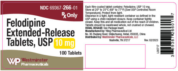 Felodipine ER (Extended Release) Tablets 10mg