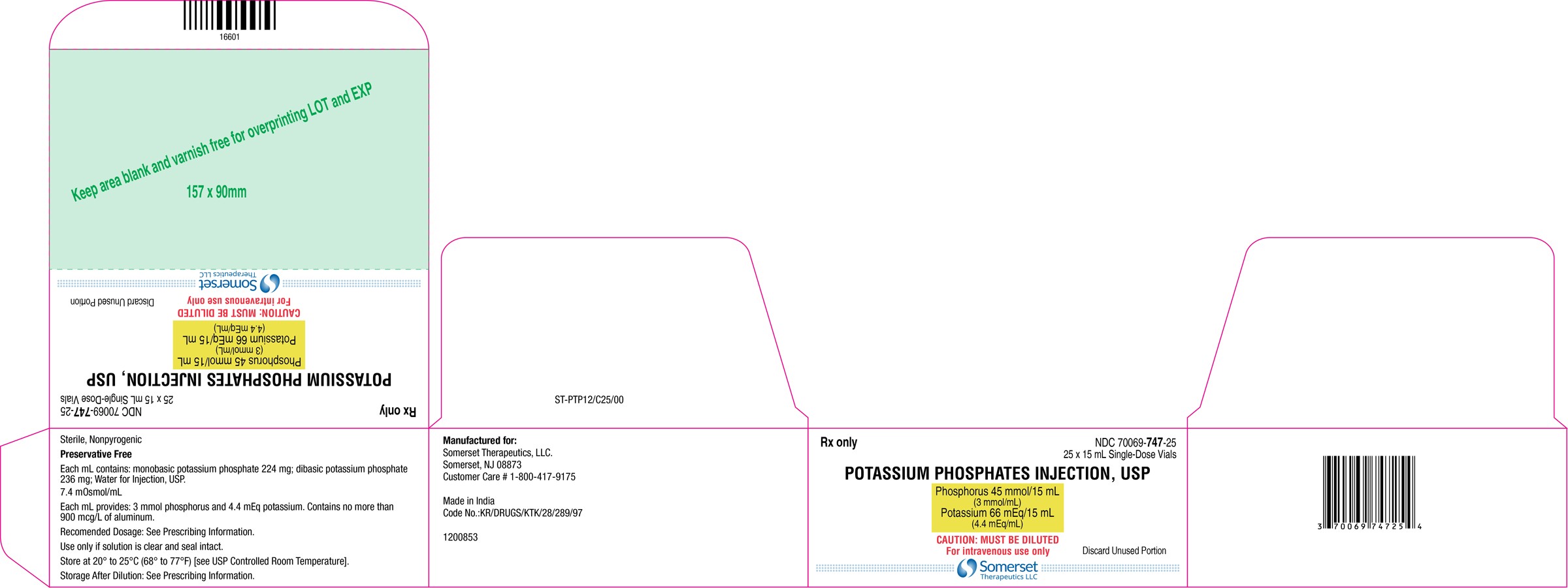 Potassium Phosphates Injection, USP 15mL - Image 2