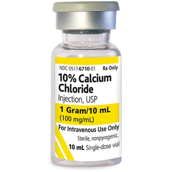 Calcium Chloride Injection 10% USP SDV 10mL