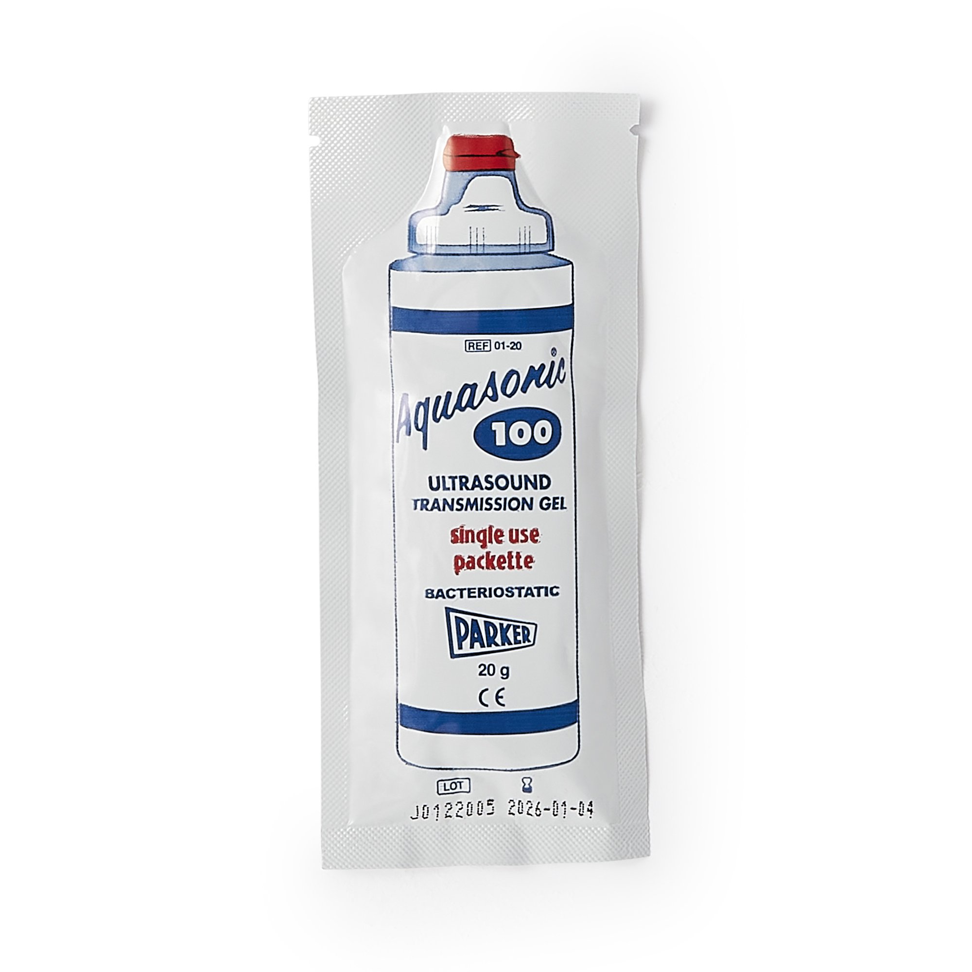 Ultrasound Gel Aquasonic® High Viscosity 20 Gram Packet Choice of Sterile 48/Box #01-01 or Non-Sterile 100/Box #01-20 - Image 2