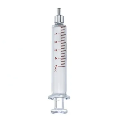 GLASS LOR - LUER LOCK METAL TIP 1 x 10 Syringe
