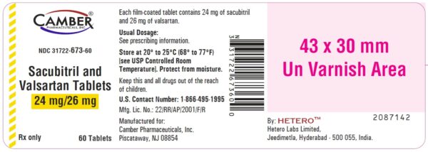 Sacubitril / Valsartan (Generic for Entresto)