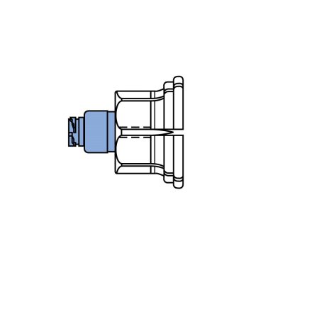 CODAN BC1026, SWAN-LOCK SWABABLE NEEDLE-FREE VIAL ADAPTER 13MM, 100 BX - Image 2