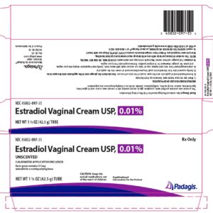 Estradiol Vaginal Cream NDC 45802009735