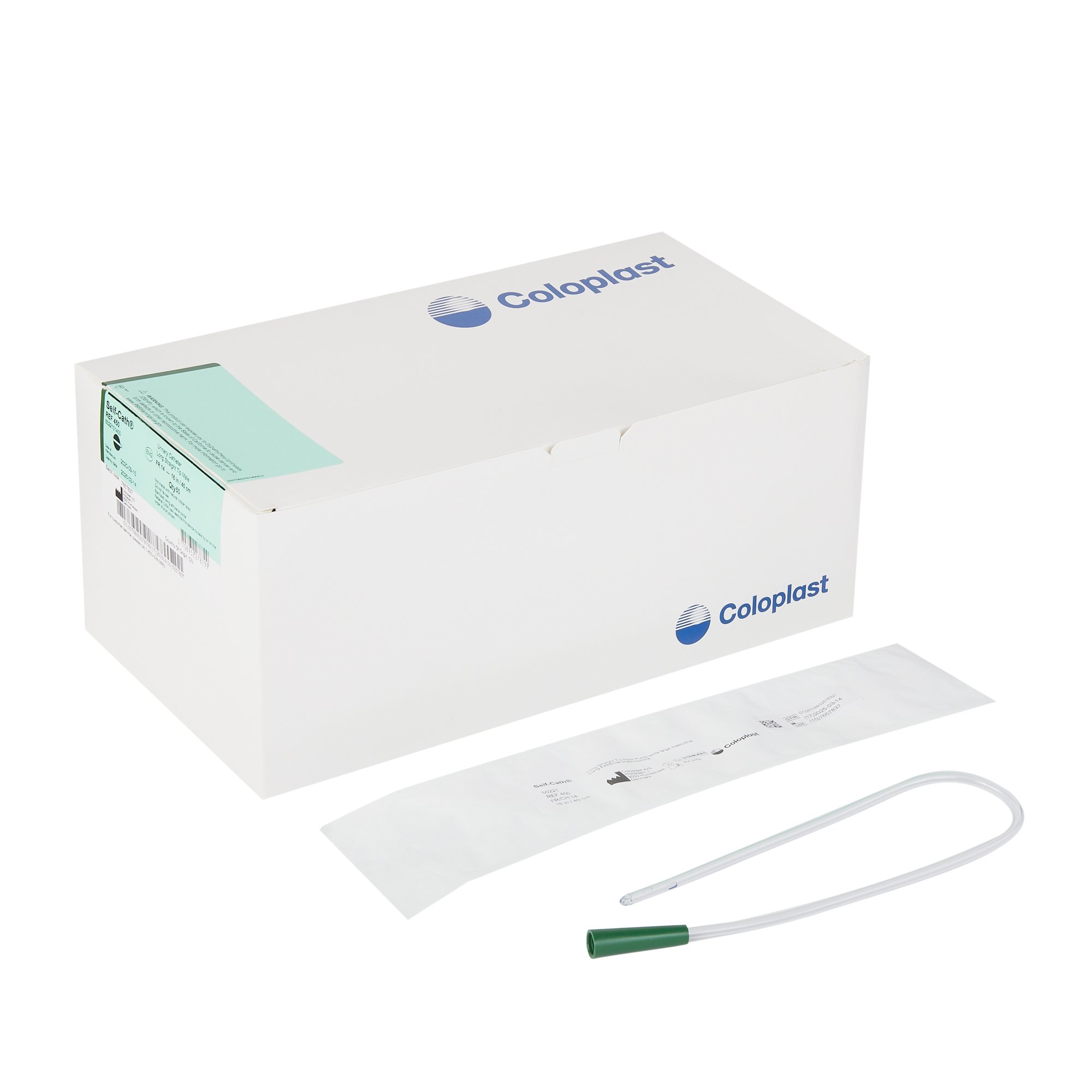 COLOPLAST SELF-CATH INTERMITTENT CATHETER, MALE STRAIGHT TIP, 14FR 16", 50 BX - Image 2